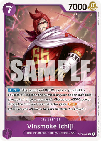 Vinsmoke Ichiji (061) - OP06-061