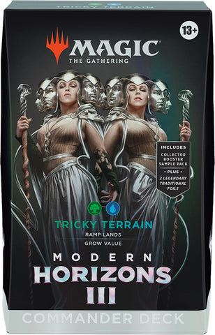 Magic: The Gathering - Modern Horizons 3 Commander Deck - Tricky Terrain