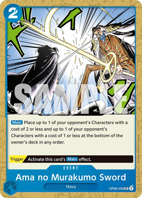 Ama no Murakumo Sword - OP06-056