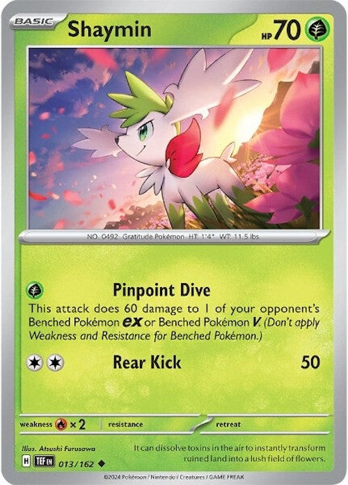 Shaymin - 013/162 - (SV05: Temporal Forces)