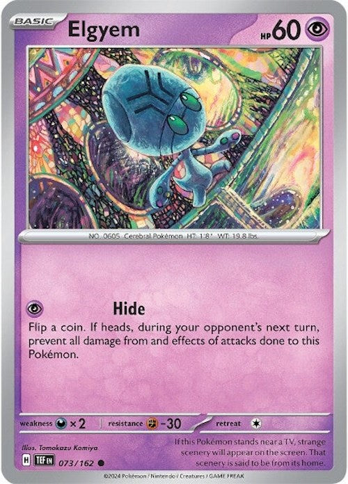 Elgyem - 073/162 - (SV05: Temporal Forces)