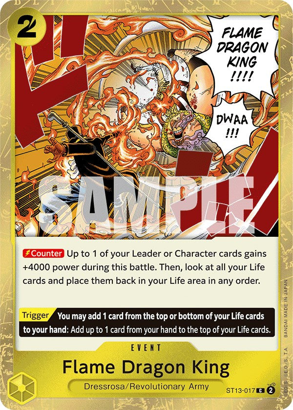 Flame Dragon King - ST13-017