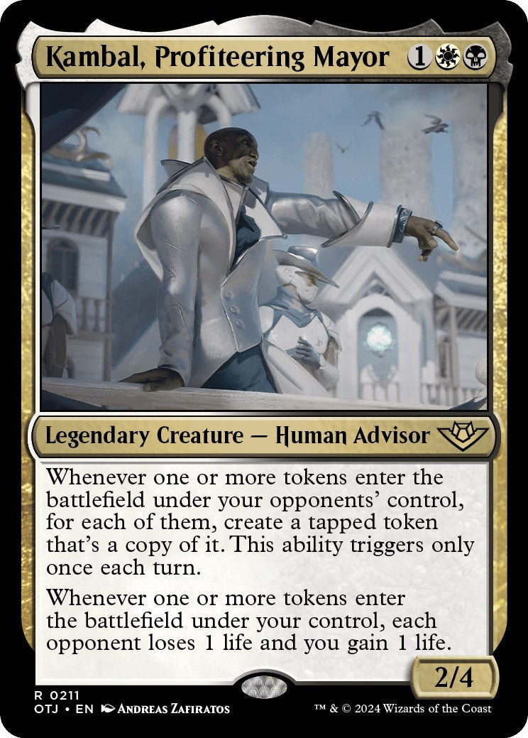 Kambal, Profiteering Mayor - 211 - (Outlaws of Thunder Junction)