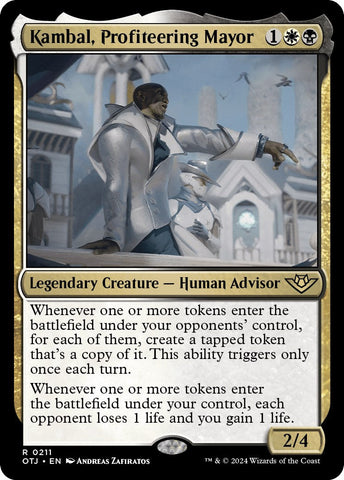 Kambal, Profiteering Mayor - 211 - (Outlaws of Thunder Junction)