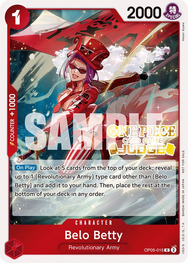 Belo Betty (Judge Pack Vol. 3) - OP05-015 - (One Piece Promotion Cards)
