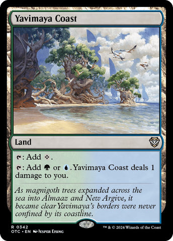 Yavimaya Coast - 342 - (Commander: Outlaws of Thunder Junction)