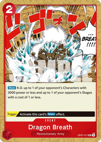 Dragon Breath - OP07-017 - (500 Years in the Future)