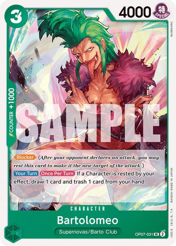Bartolomeo - OP07-031 - (500 Years in the Future)