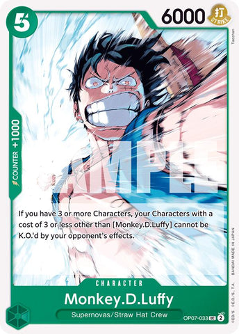 Monkey.D.Luffy (033) - OP07-033 - (500 Years in the Future)