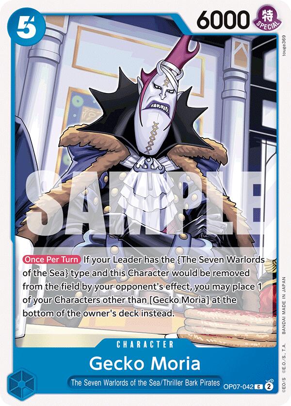 Gecko Moria (042) - OP07-042