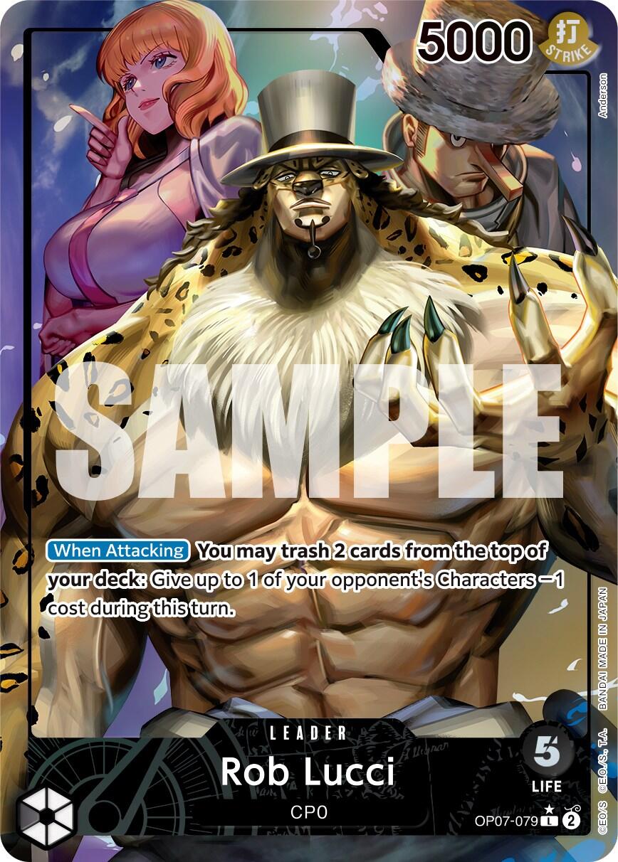 Rob Lucci (079) (Parallel) - OP07-079