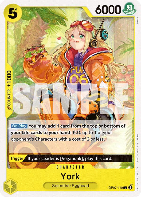 York - OP07-110 - (500 Years in the Future)