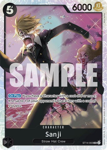Sanji - ST14-003 - (Starter Deck 14: 3D2Y)
