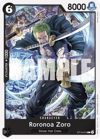 Roronoa Zoro - ST14-013 - (Starter Deck 14: 3D2Y)