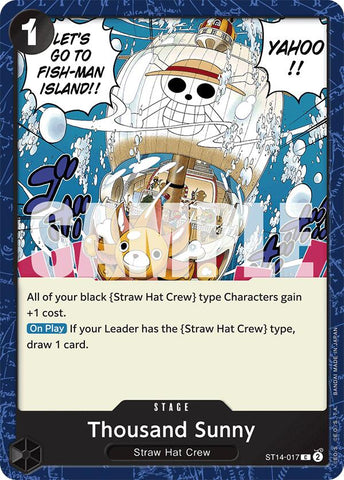 Thousand Sunny - ST14-017 - (Starter Deck 14: 3D2Y)