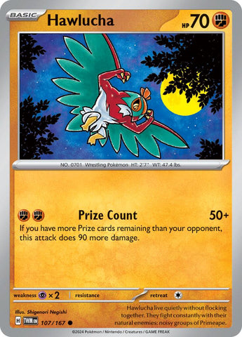 Hawlucha - 107/167 - (SV06: Twilight Masquerade)