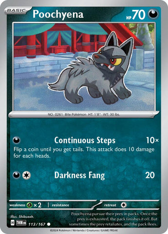 Poochyena - 113/167