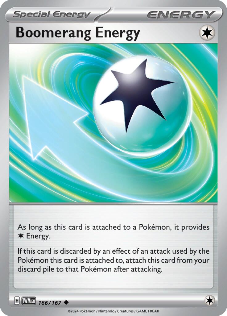 Boomerang Energy - 166/167