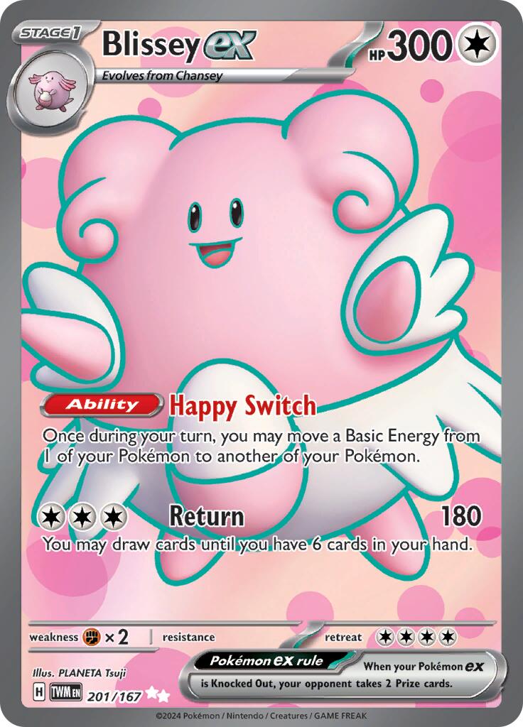 Blissey ex - 201/167 - (SV06: Twilight Masquerade)