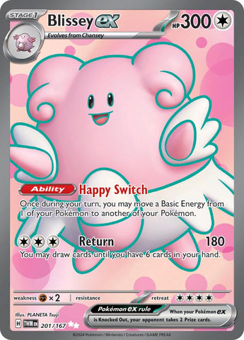 Blissey ex - 201/167 - (SV06: Twilight Masquerade)