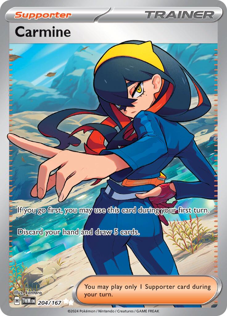 Carmine - 204/167 - 204/167 - (SV06: Twilight Masquerade)