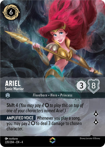 Ariel - Sonic Warrior (Enchanted) - 220/204