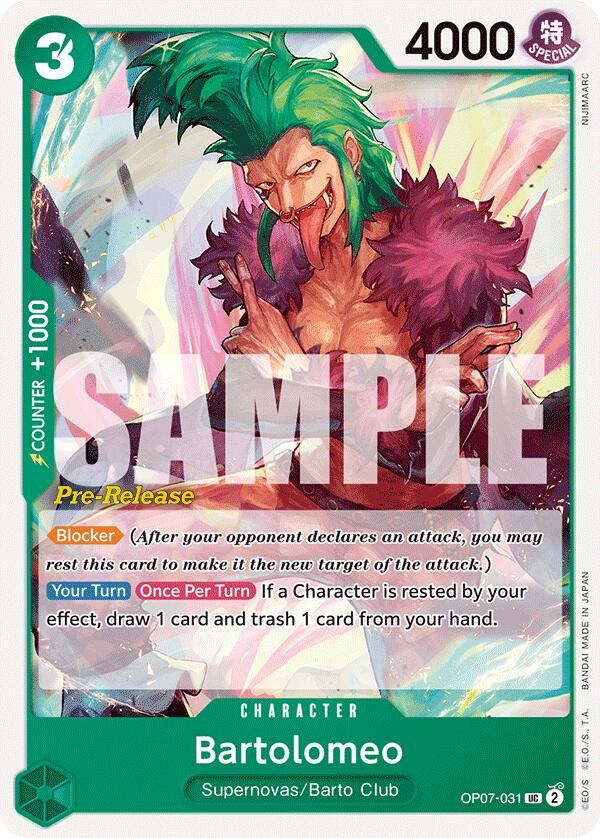 Bartolomeo - OP07-031