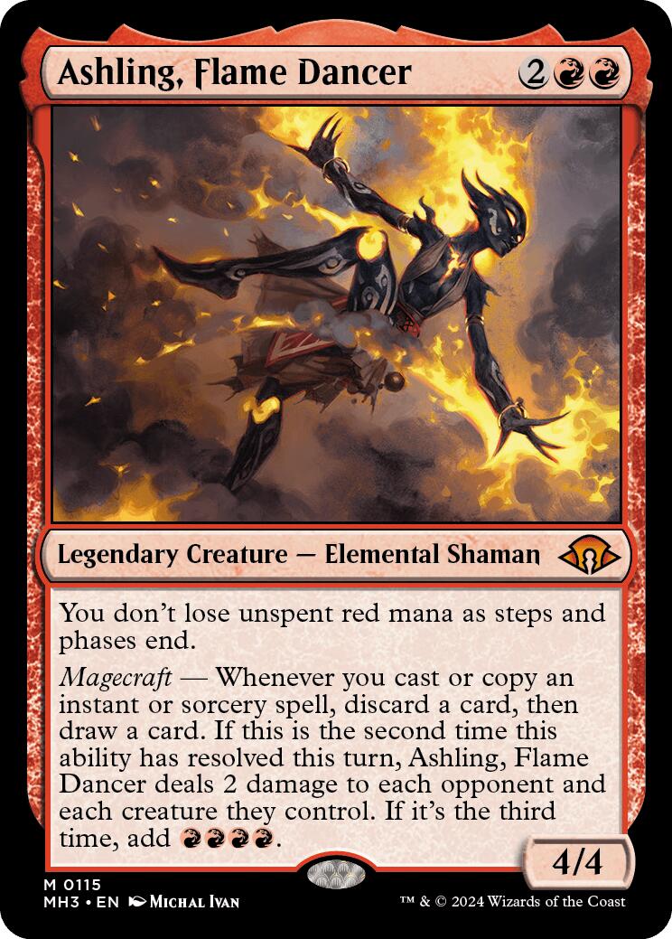 Ashling, Flame Dancer - 115 - (Modern Horizons 3)