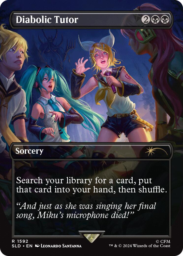 Diabolic Tutor (1592) [SLD - 1592]