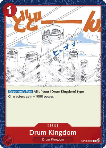 Drum Kingdom - OP08-020 - (Two Legends)