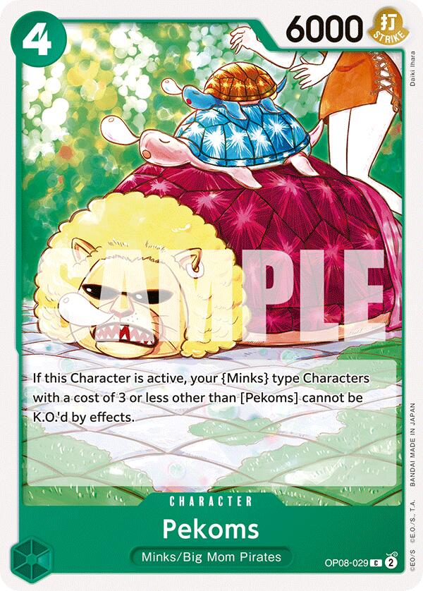 Pekoms - OP08-029 - (Two Legends)