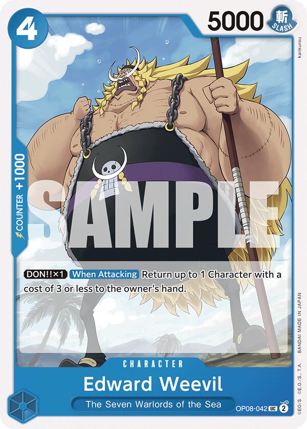 Edward Weevil - OP08-042 - (Two Legends)