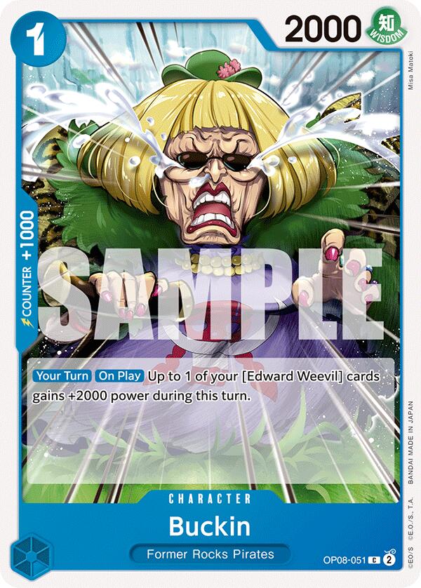 Buckin - OP08-051 - (Two Legends)