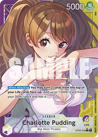 Charlotte Pudding (058) (Parallel) - OP08-058