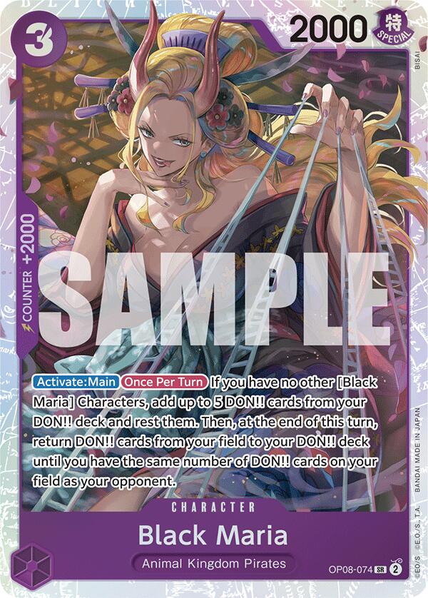 Black Maria - OP08-074 - (Two Legends)