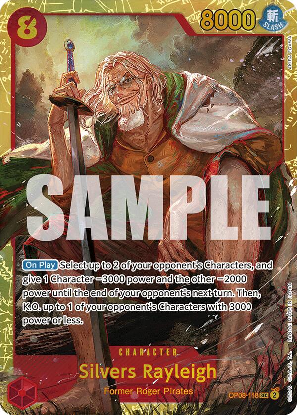 Silvers Rayleigh - OP08-118 - (Two Legends)