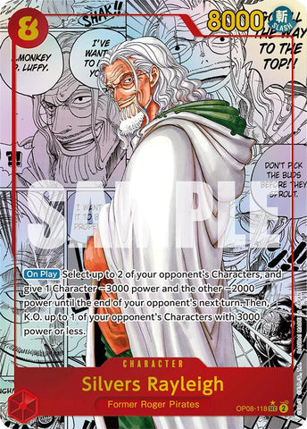 Silvers Rayleigh (Parallel) (Manga) - OP08-118