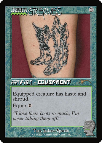 Lightning Greaves (1662) - 1662 - (Secret Lair Drop Series)