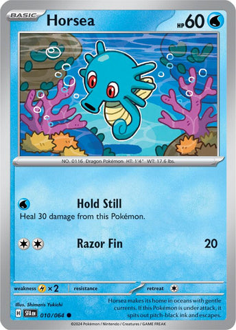 Horsea - 010/064 - 010/064 - (SV: Shrouded Fable)