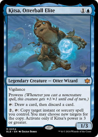 Kitsa, Otterball Elite - 54 - (Promo Pack: Bloomburrow)