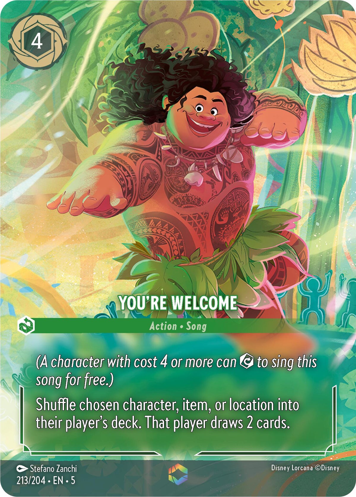 You're Welcome (Enchanted) - 213/204
