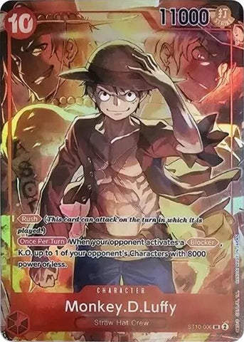 Monkey.D.Luffy (Treasure Booster Set) - ST10-006