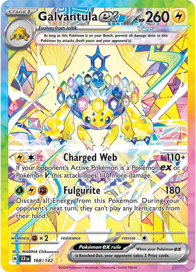 Galvantula ex - 168/142 - 168/142 - (SV07: Stellar Crown)