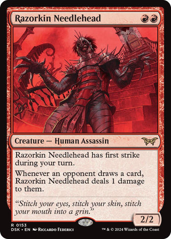 Razorkin Needlehead - 153 - (Duskmourn: House of Horror)