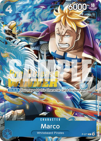 Marco (Two Legends Pre-Release Winner) - P-071