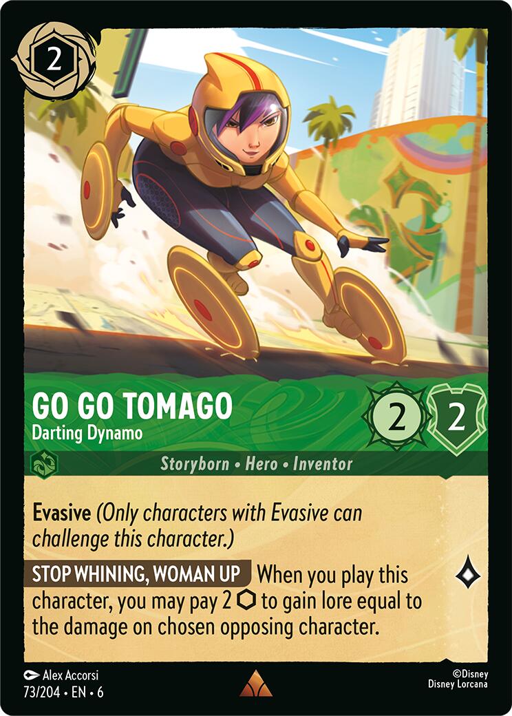 Go Go Tomago - Darting Dynamo - 73/204