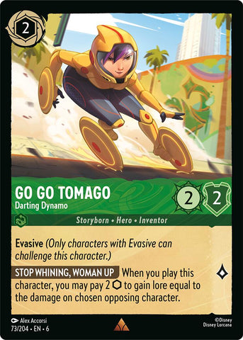 Go Go Tomago - Darting Dynamo - 73/204