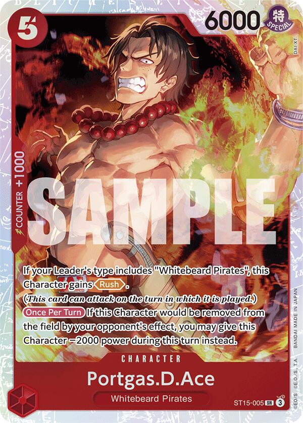 Portgas.D.Ace - ST15-005 - (Starter Deck 15: RED Edward.Newgate)