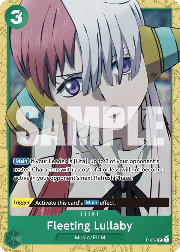 Fleeting Lullaby - P-057 - (Starter Deck 16: GREEN Uta)