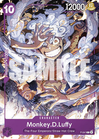 Monkey.D.Luffy (P-041) - P-041